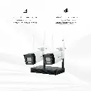 DS-J142I/NKS424W0H | KIT EASY LINK DE 2 CAMARAS BALA DE 4MP 