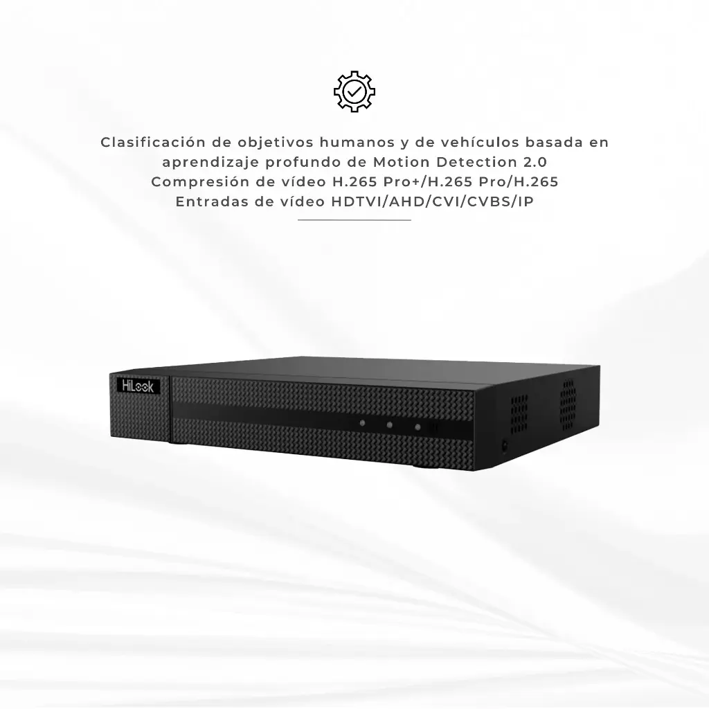 DVR-208Q-M1 | DVR 8CH HD TVI/AHD/CVI/CVBS 1CH DE AUDIO 1080P ACUSSEN 