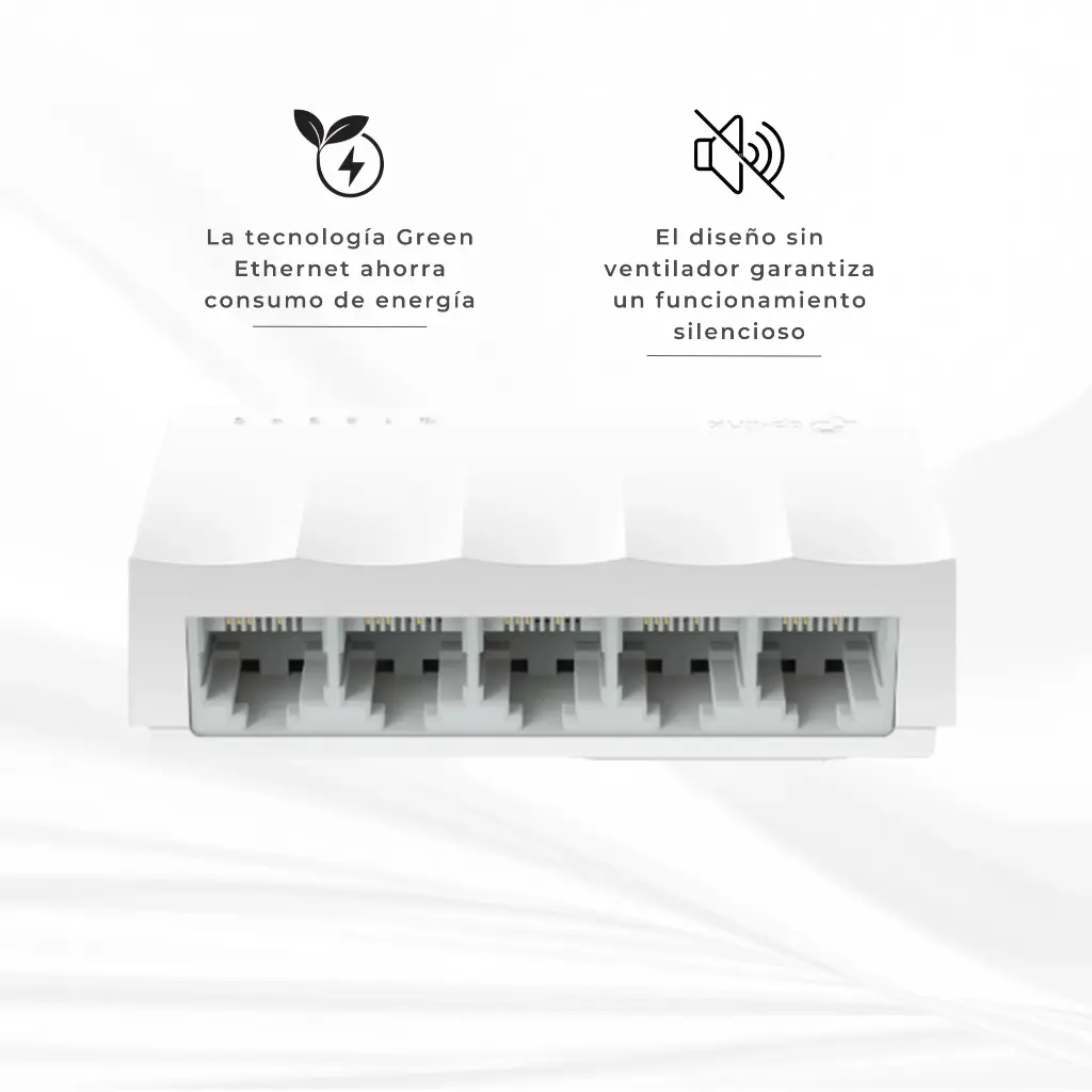 LS1005 | SWITCH DE 5 PUERTOS 10/100M ESCRITORIO