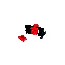 NJR6-2600 | JACK CATEGORIA 6 UTP ROJO