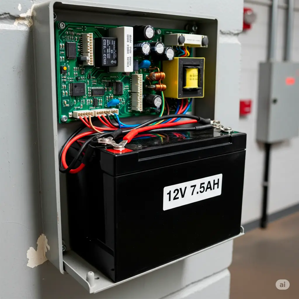 CEBAT-7203 | BATERIA SELLADA 12V 7.5 AH NICOMAR 