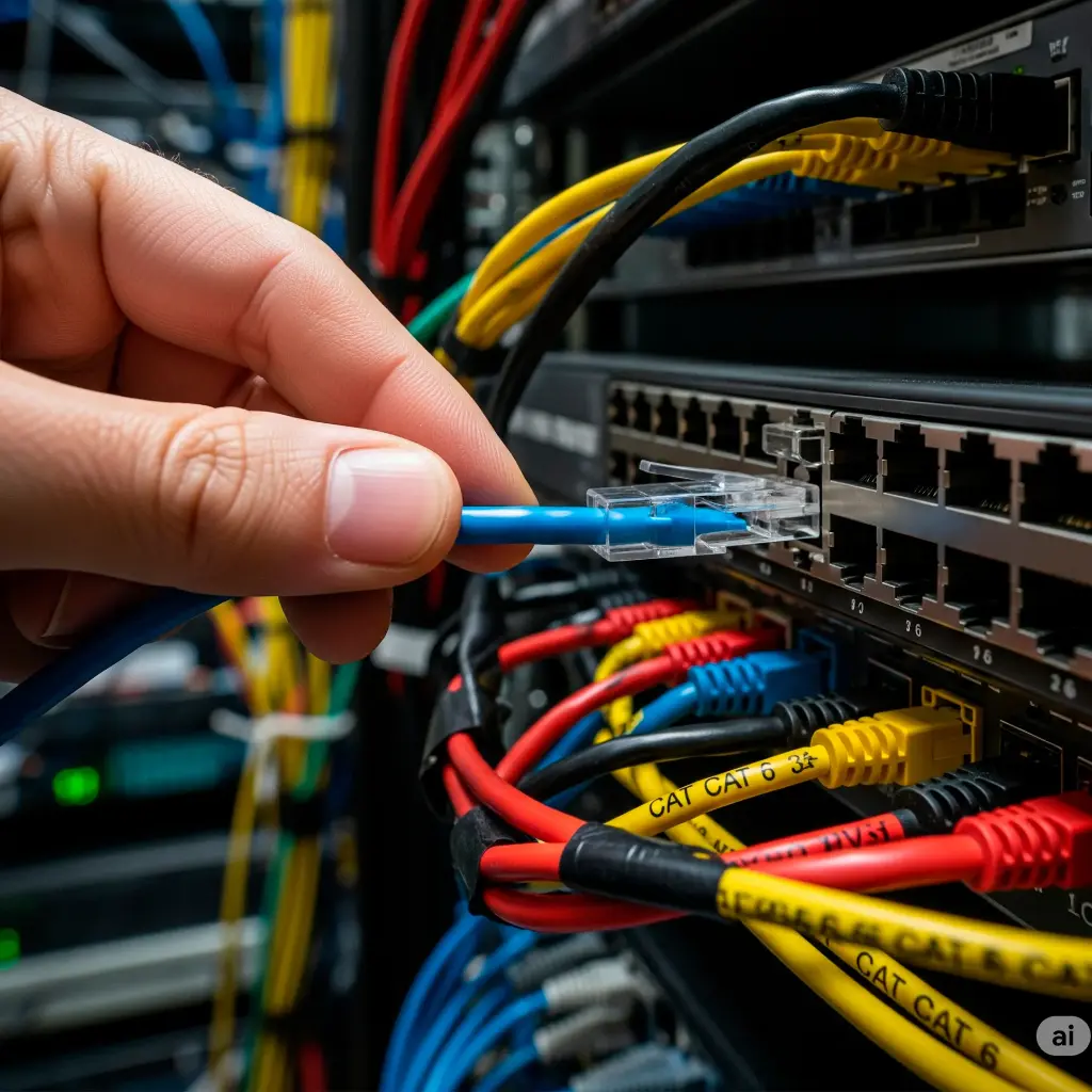 NRJ6-0602 | RJ 45  CAT 6 POWEST