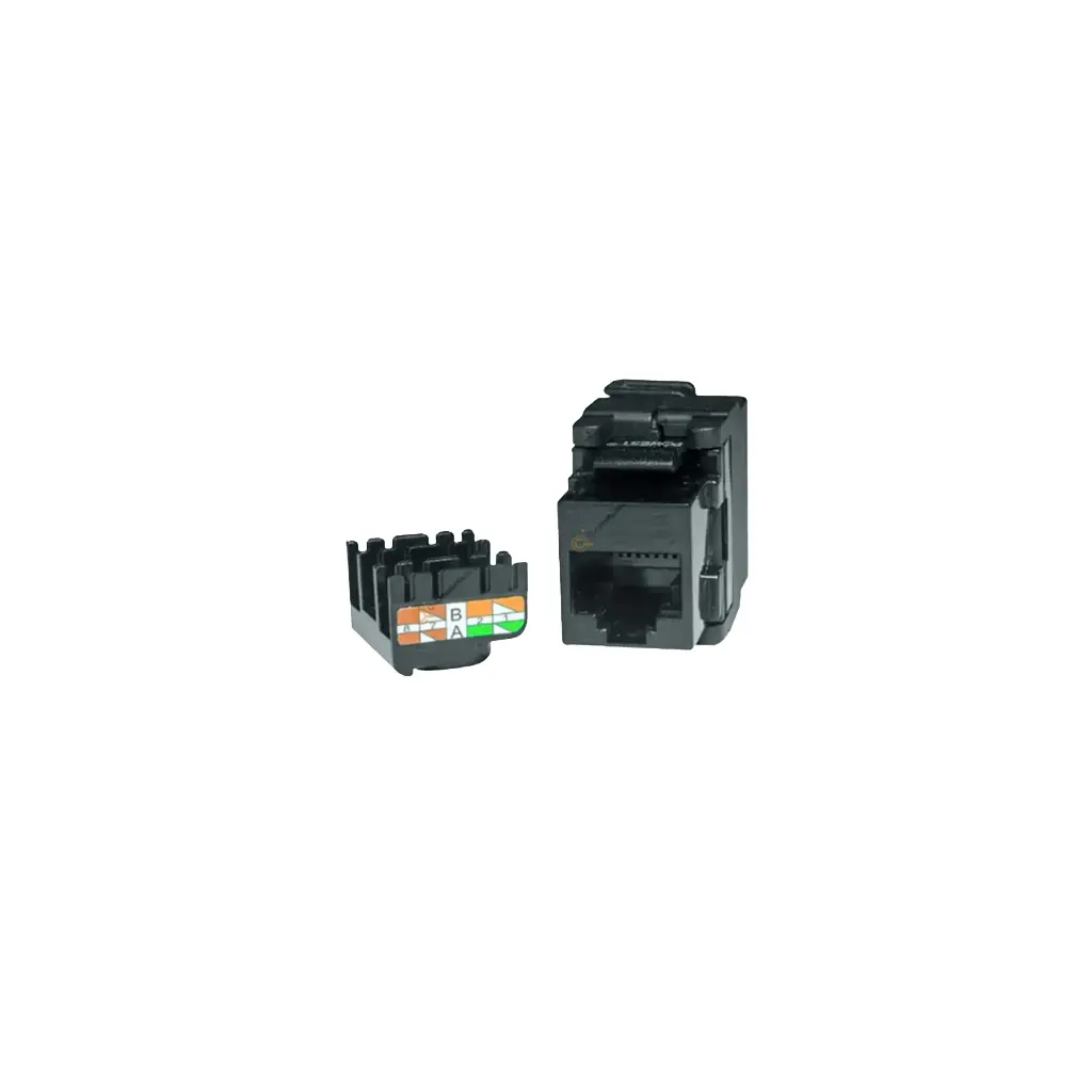 NJN6A-3603 | JACK CAT6A UTP NEGRO