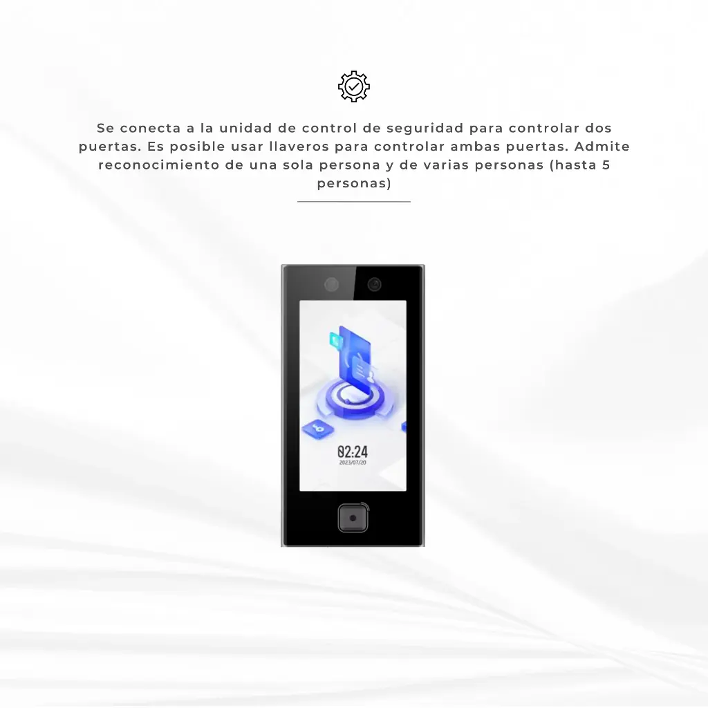 Terminal de Reconocimiento Facial Portable 