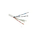 LPSUTPCAT6100-PE | CABLE UTP CAT 6 24AWG 75 GRADOS ROLLO X 100MTS BLANCO 