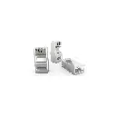 LPS-RJ45-CAT5E-E | CONECTOR DE RED PLUG RJ45 CAT5E GOLD PLATED 3U CALIDAD EZ