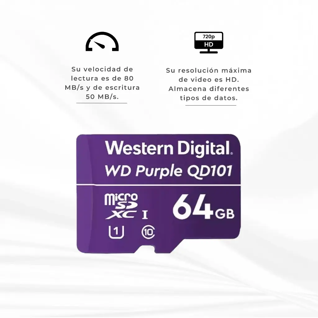 Multimarca | MEMORIA MICRO SD 64GB (Garantia 3 años)