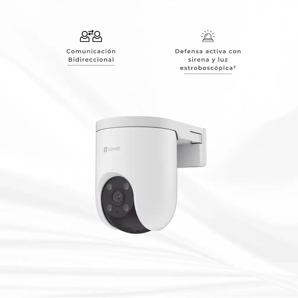 CS-H8c-R200-1K3KFL4GA | Cámara 4G EZVIZ H8C Ultra HD 2K de 3mp
