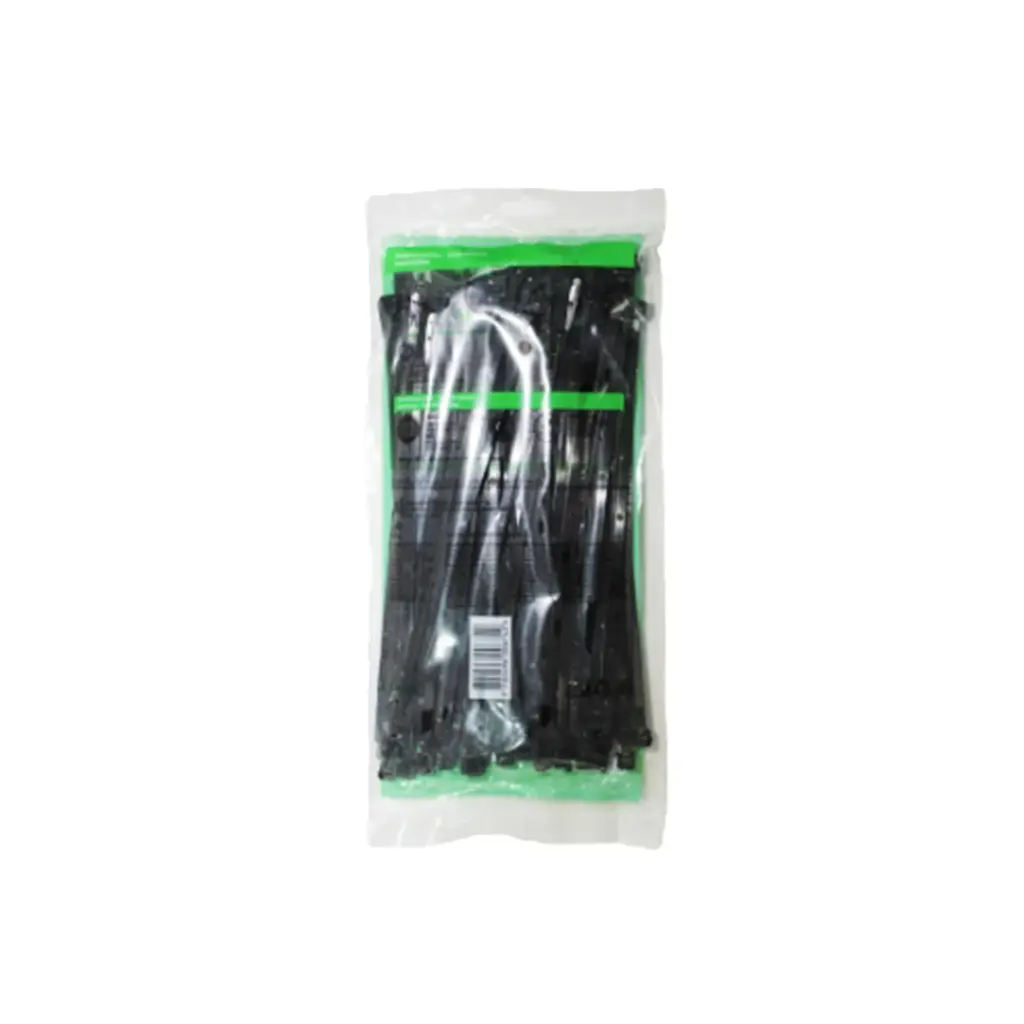 AMARRES DE 6 PULGADAS 15CM NEGROS
