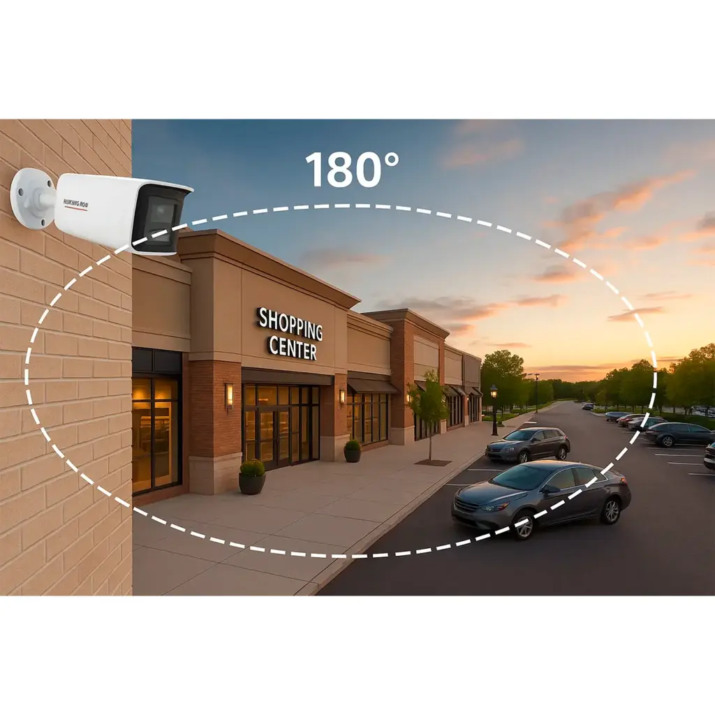 DS-2CE12KF3TP-DLS | Bala fija de doble lente 3K (5 Megapixel) / Micrófono Integrado / Lente 2.8 mm / Imagen a Color 24/7 / 40 mts Luz Blanca / Exterior IP67