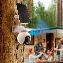 CS-EB8/SP-R200(AM-COM)(Kit) | KIT CÁMARA 4G SOLAR CON SEGUIMIENTO INTELIGENTE