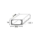 EC3LA5D31 | BT 20X10 BICOLOR ADHESIVO 2-M