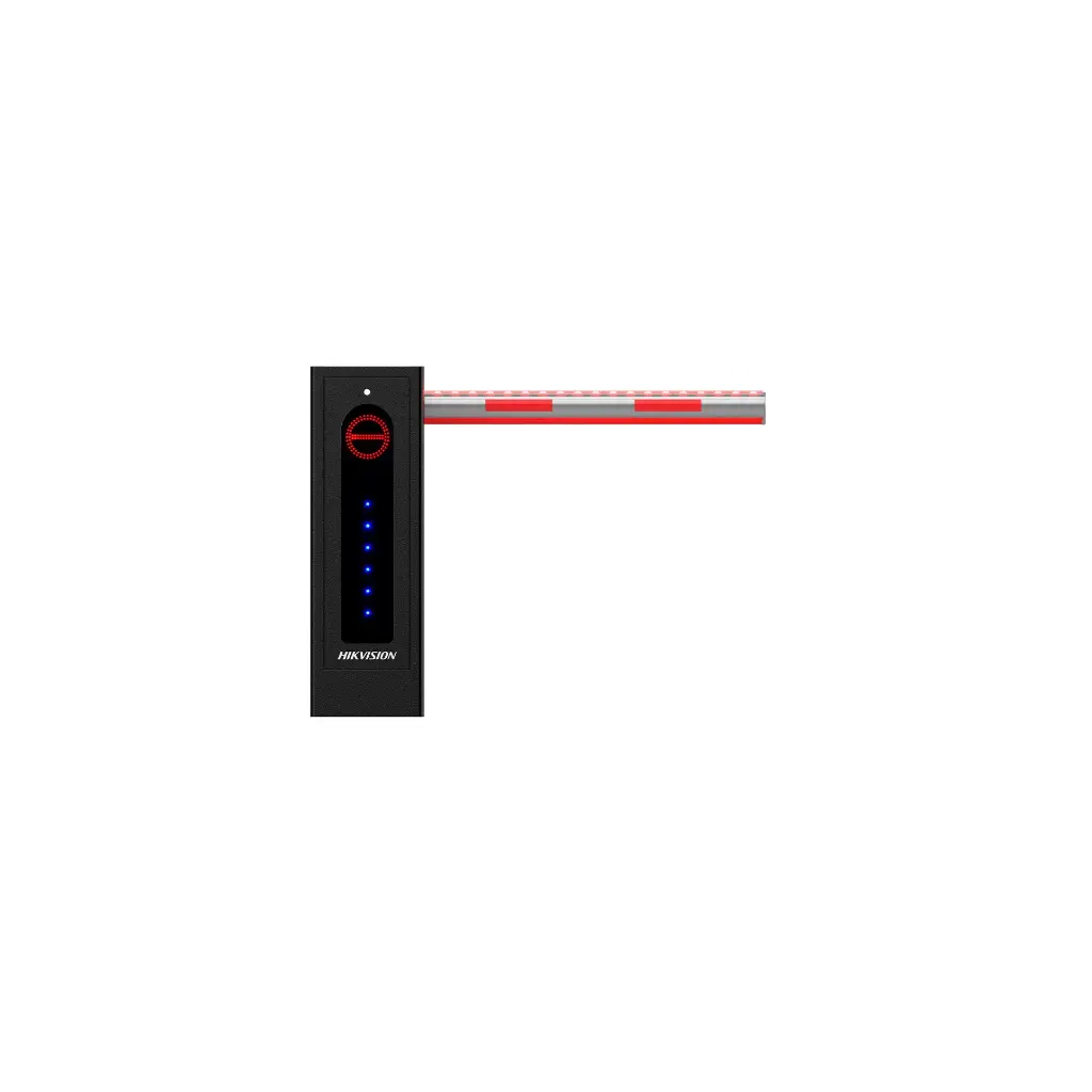 DS-TMG300-DR/A/B | Barrera de poste recto serie 30 con barra de luz LED e indicadores de carrocería