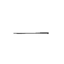AMARRE PLASTICO 8 PULGADAS 20CM  NEGRO