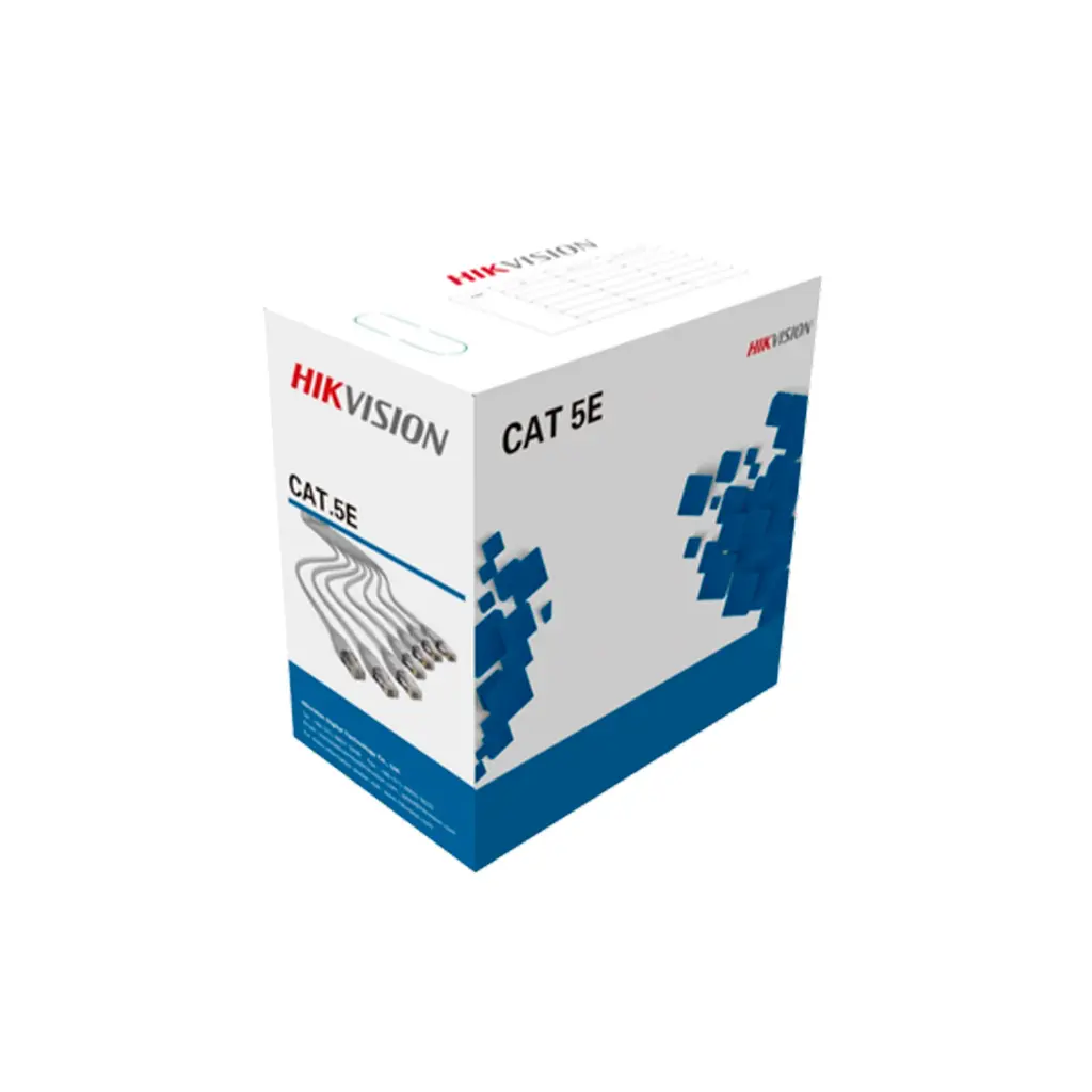 DS-1LN5E-E/E-Plug | NUEVO   CABLE UTP CATG 5 INTERIOR HIKVISION