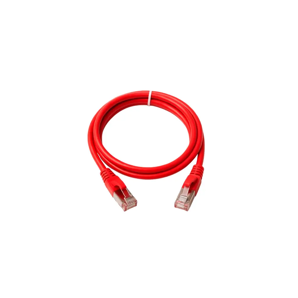 PATCH CORD CAT 6A 7FT ROJO