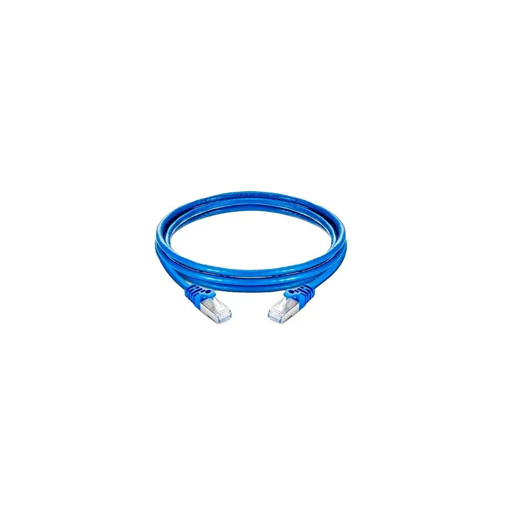PATCH CORD CAT 6A 10FT AZUL