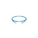 PATCH CORD CAT 6A 3TF AZUL POWEST
