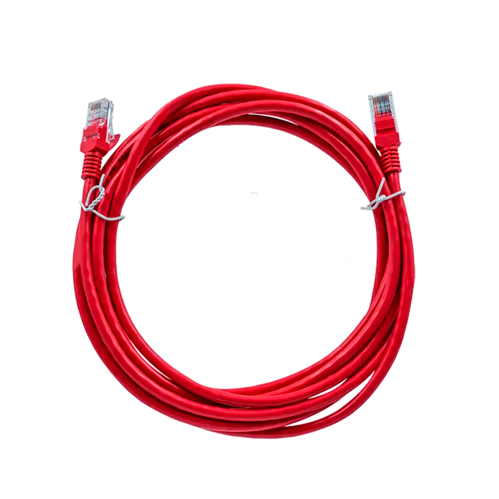 PATCH CORD CAT 6A 3 FT ROJO 