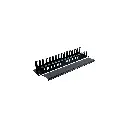 NORHM-2402 | ORGANIZADOR HORIZONTAL METALICO 2U NICOMAR