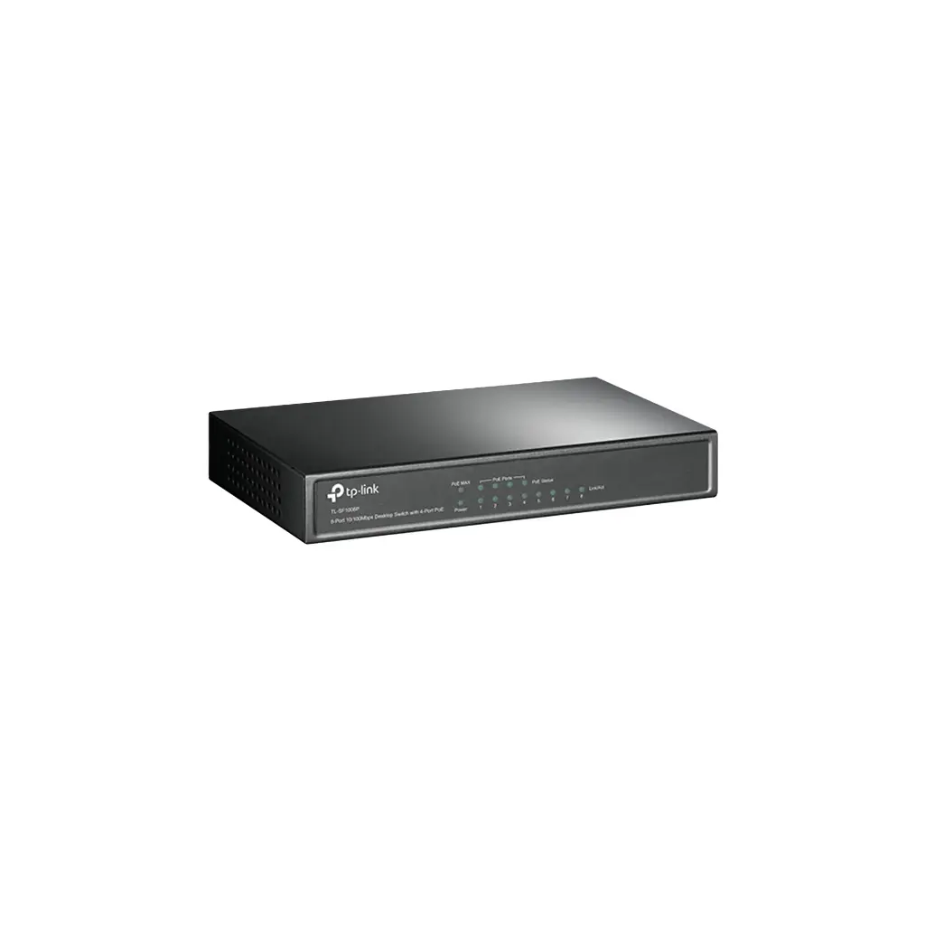 TL-SF1008P | SWITCH POE 8 PTOS 10/100MBPS 