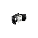 JACK CAT6A UTP NEGRO