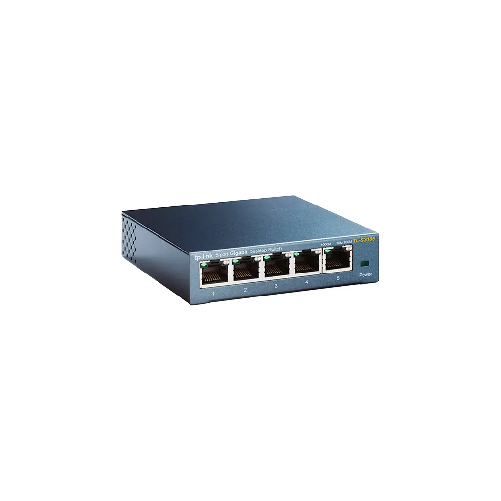 SWITCH TP LINK NO ADMINISTRABLE 5 PUERTOS DE 10/100/1000 MBPS