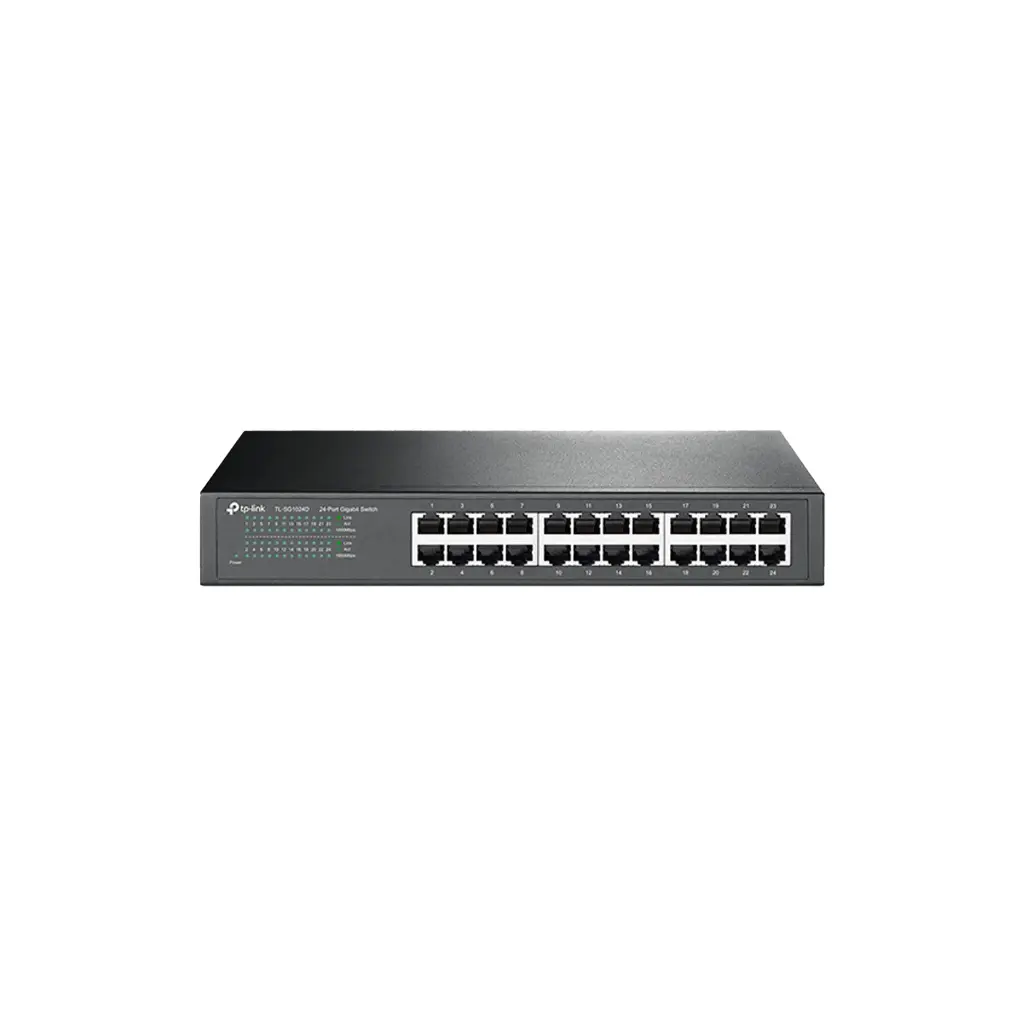SWITCH 24 PUERTOS RACK GIGABIT TP LINK