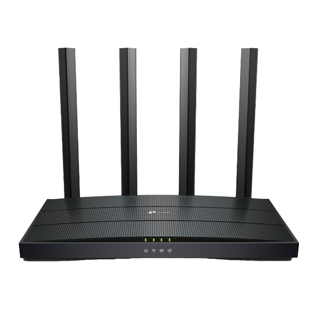 ROUTER AX1500 Dual-Band Wi-Fi 6 SPEED: 300 Mbps at 2.4 GHz + 1201Mbps at 5 GHz
