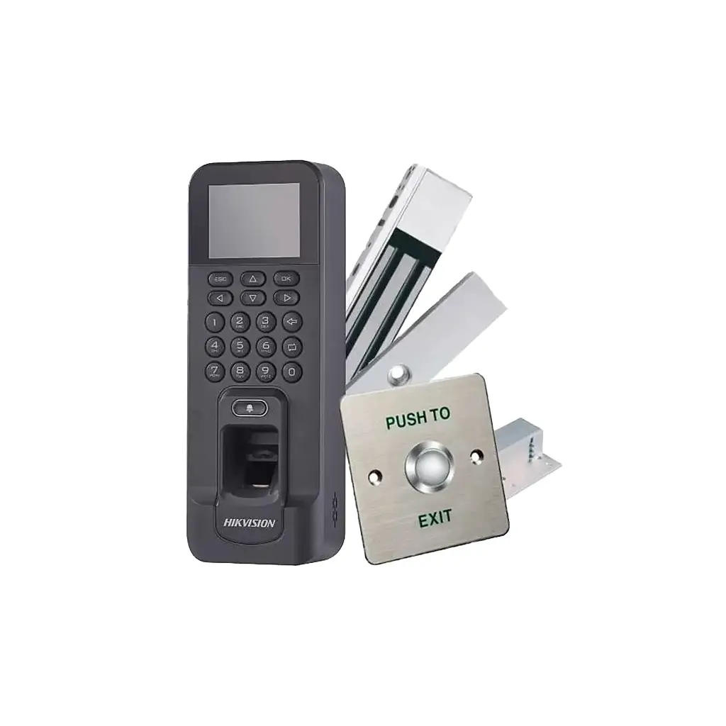 KIT DE CONTROL ACCESO BIOMETRICO