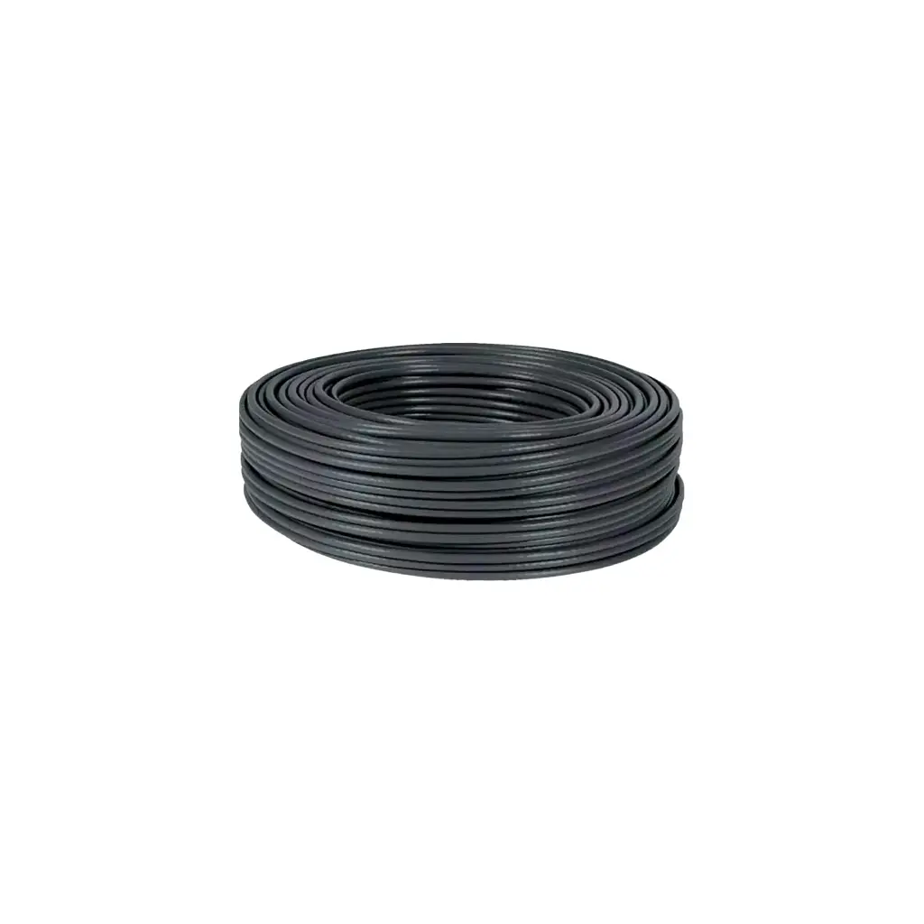 CABLE UTP CATEGORIA 5E EXTERIOR DOBLE CHAQUETA 75GRADOS 100MTS NEGRO