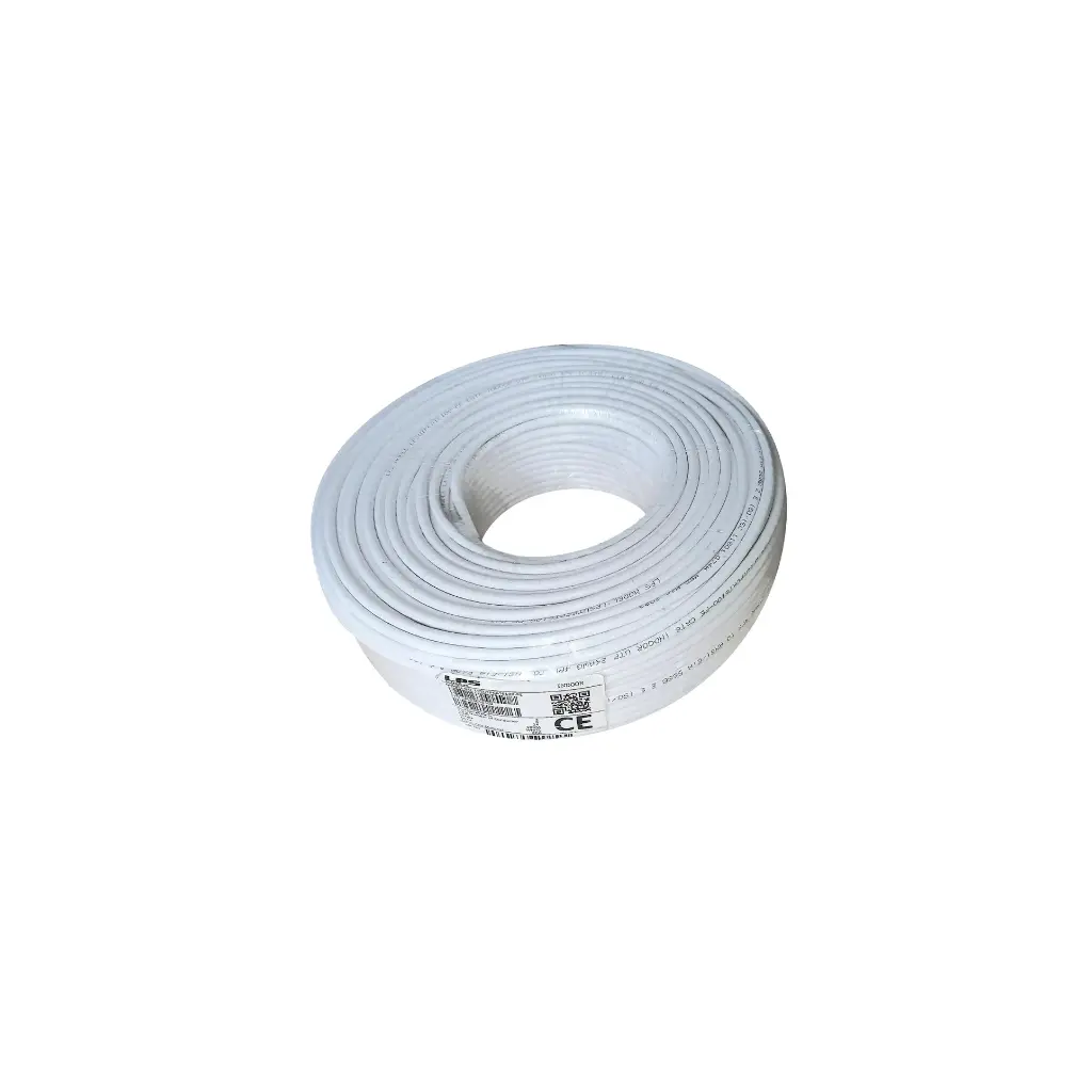 CABLE UTP CAT 6 24AWG 75 GRADOS ROLLO X 100MTS BLANCO 