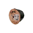 CABLE UTP CAT 6 EXTERIOR DOBLE CHAQUETA 24AWG 4P*2*0,56 75GRADOS NEGRO X 305MTS