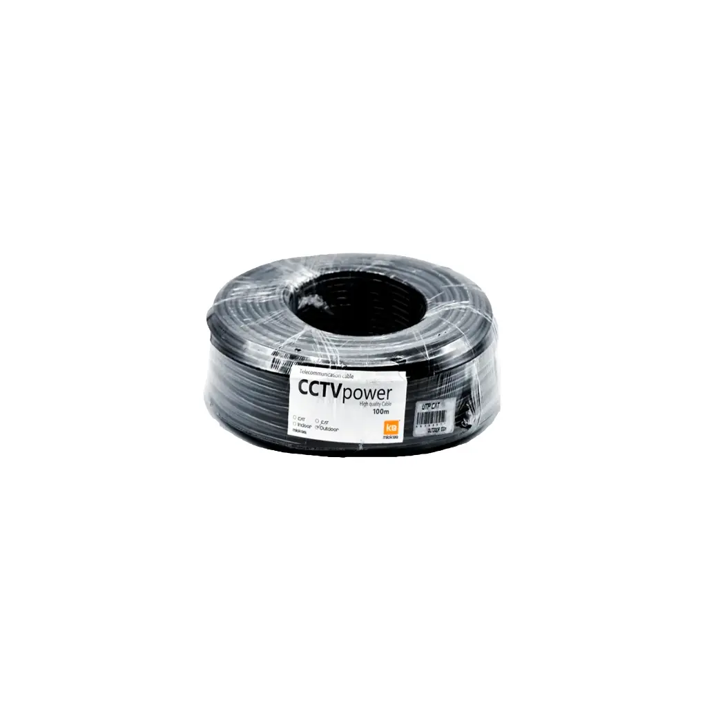 CABLE MIOKKE UTP CAT 6 EXTERIOR  POR 100MTS (S) ECOLINE