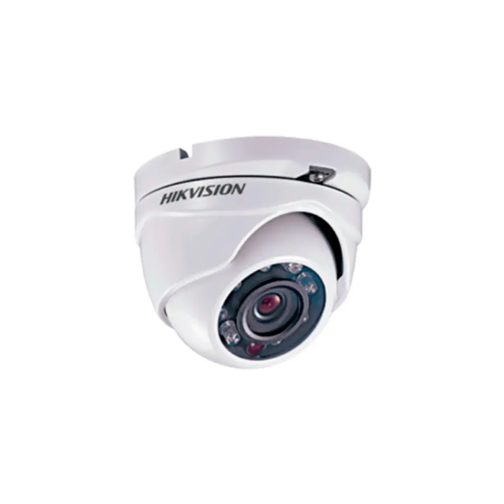 CAMARA DOMO METALICA 720 TURBO 4HD, 2.8MM, 24LED DS2CE56C0TIRMF28