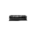 NORHP-2403 | ORGANIZADOR HORIZONTAL PLASTICO 1U (copia)